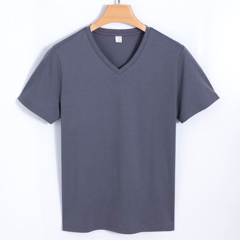 Mens Double-Sided Mercerized Cotton T-Shirt