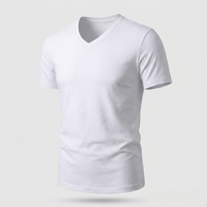 Le T-shirt Col V