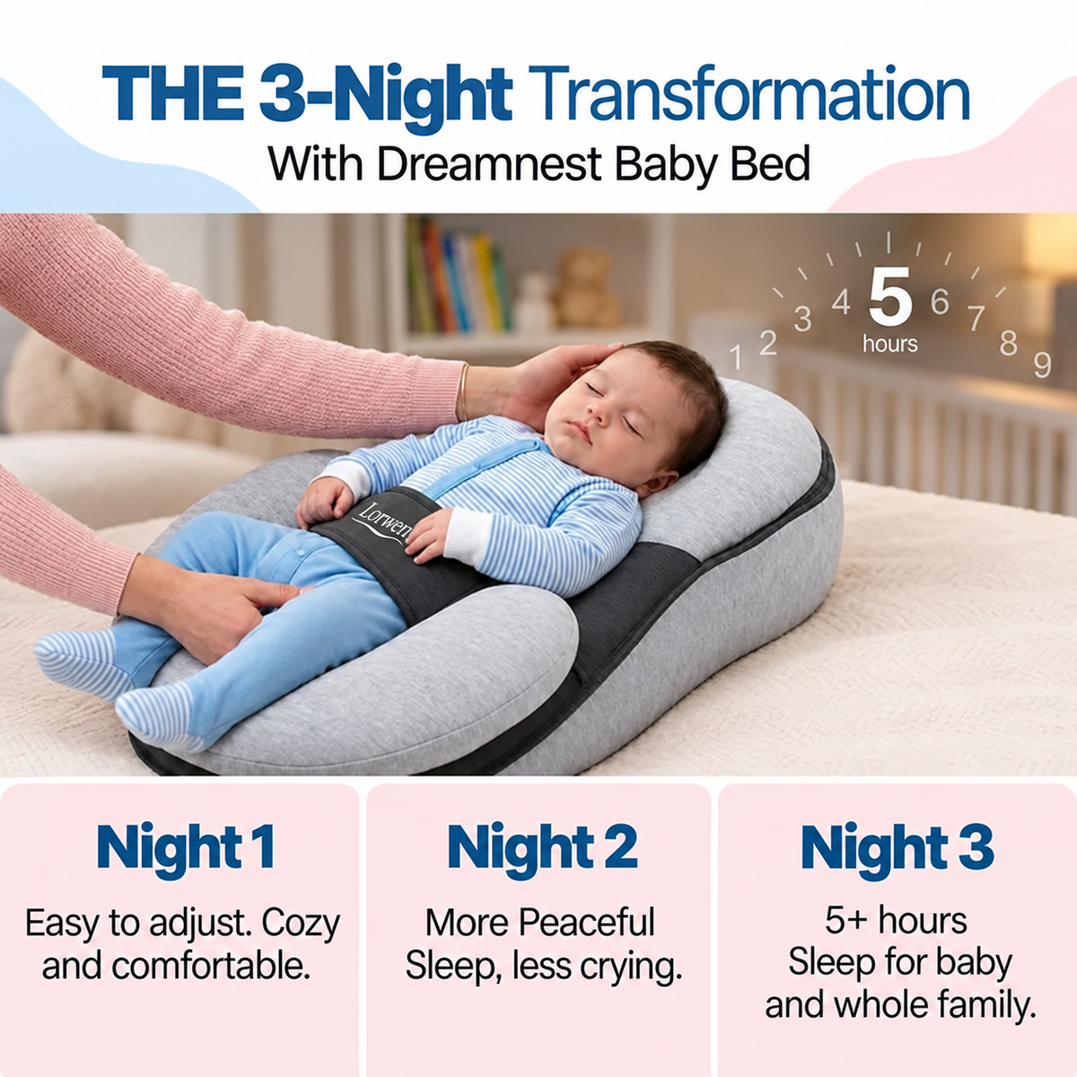 DreamNest™ - The Ultimate Baby Bed