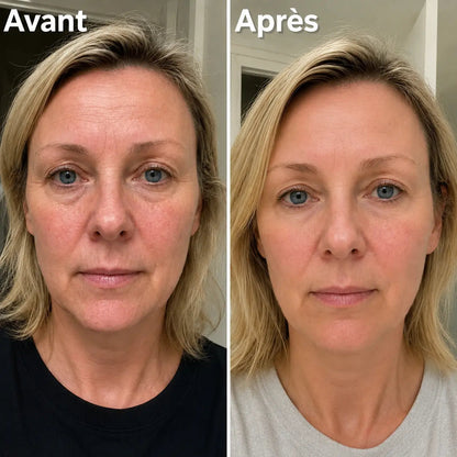 Rides atténuées, peau plus ferme en 4 semaines