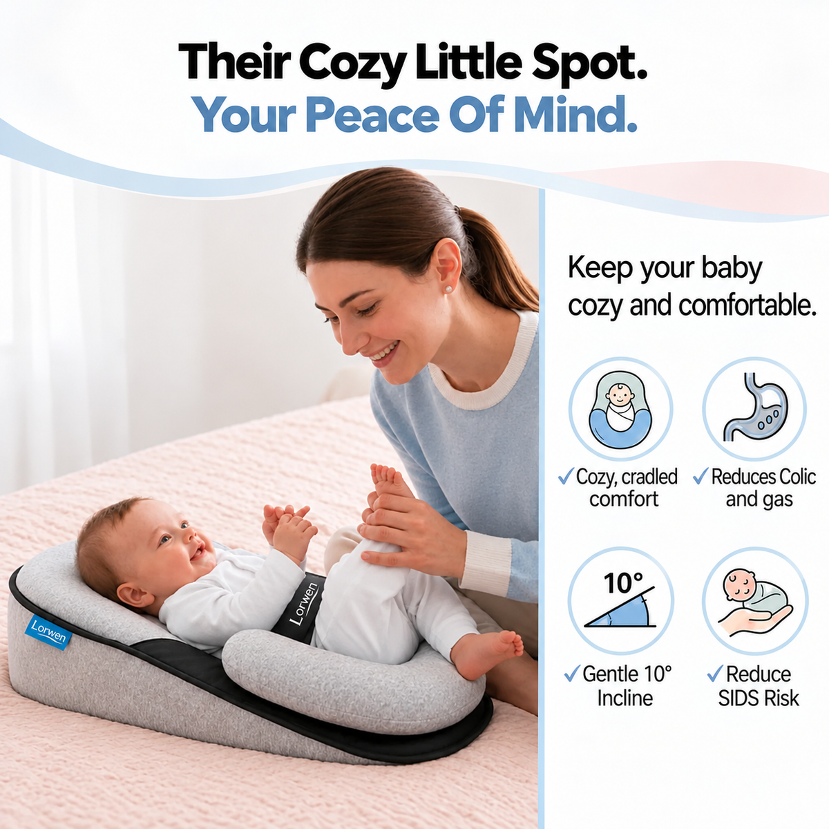 DreamNest™ - The Ultimate Baby Bed