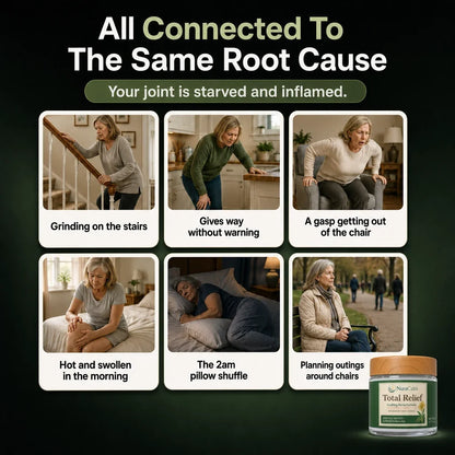 Calm the Grinding, Stiff, Bone-on-Bone Knee Pain in 15 Minutes, Without a Single Side Effect, Or Your Money Back
